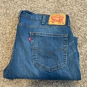 Levi Strauss 511 Jean W40 L32 Medium Wash Relaxed Fit
